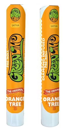 Green Line Infused Preroll 1g Orange Tree