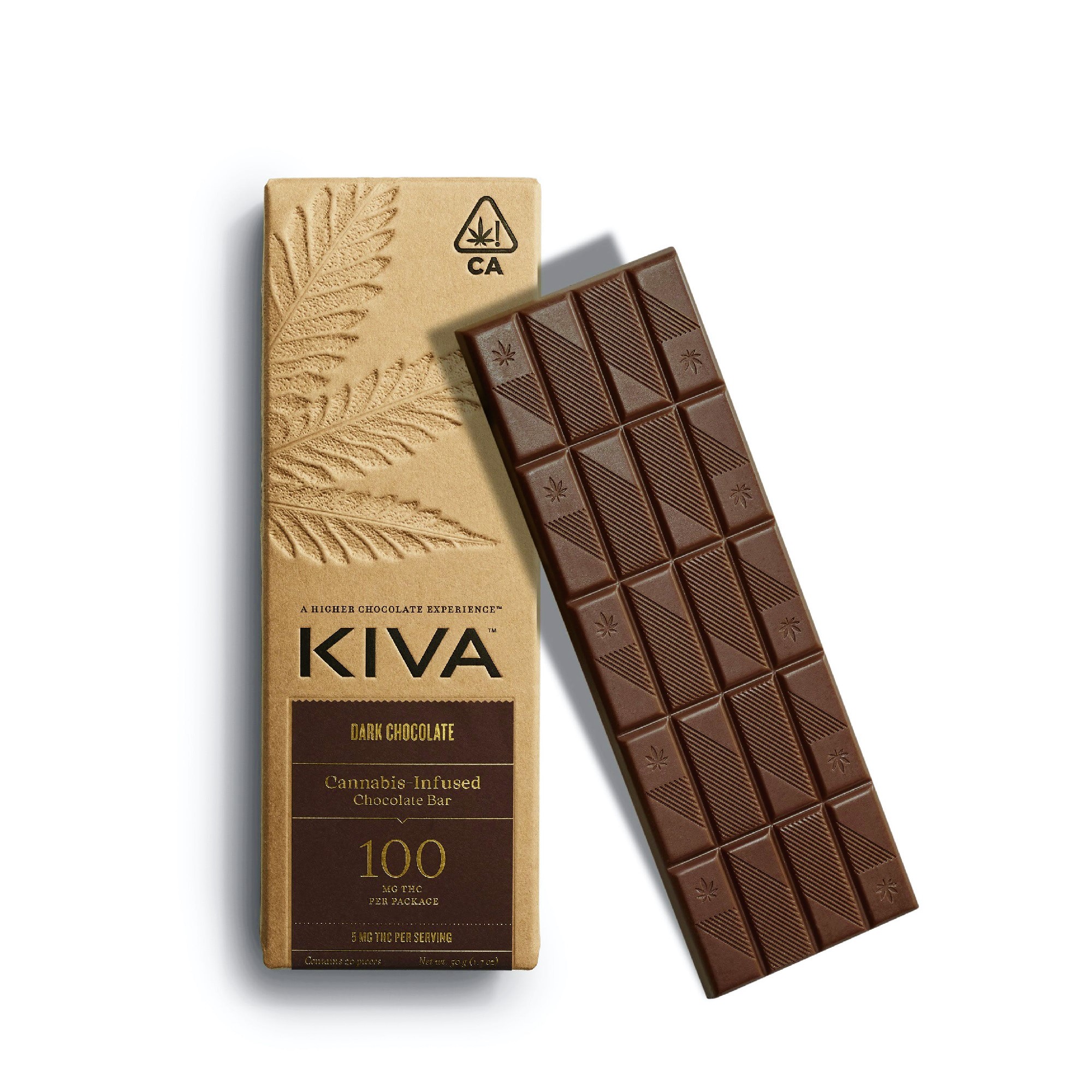 Edible: Dark Chocolate (Bar) - 100mg