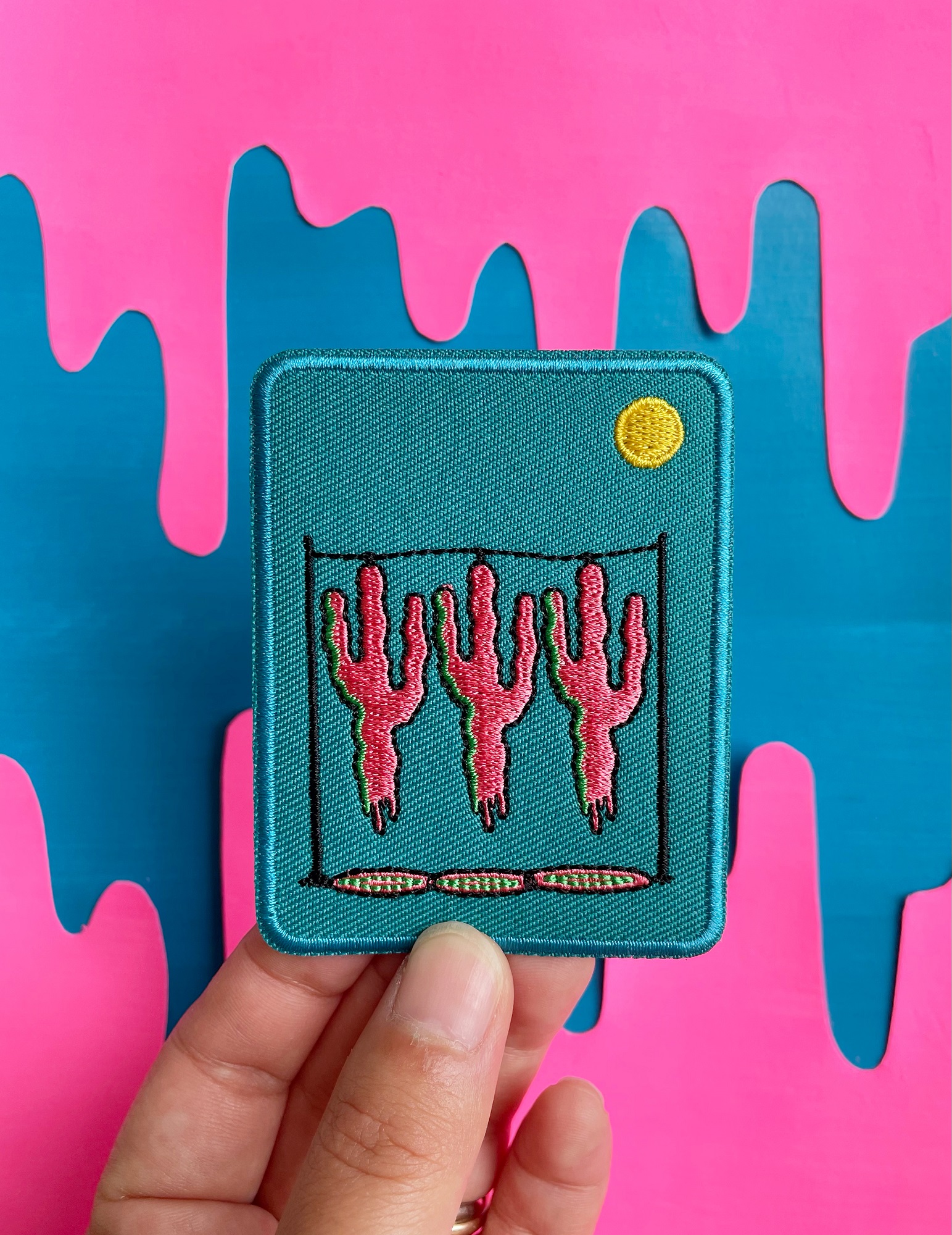 Art Melting Cactus Patch