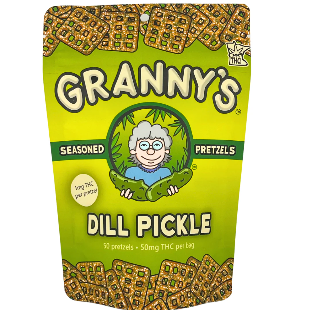 Granny's | Dill Pickle Pretzels | 50mg THC