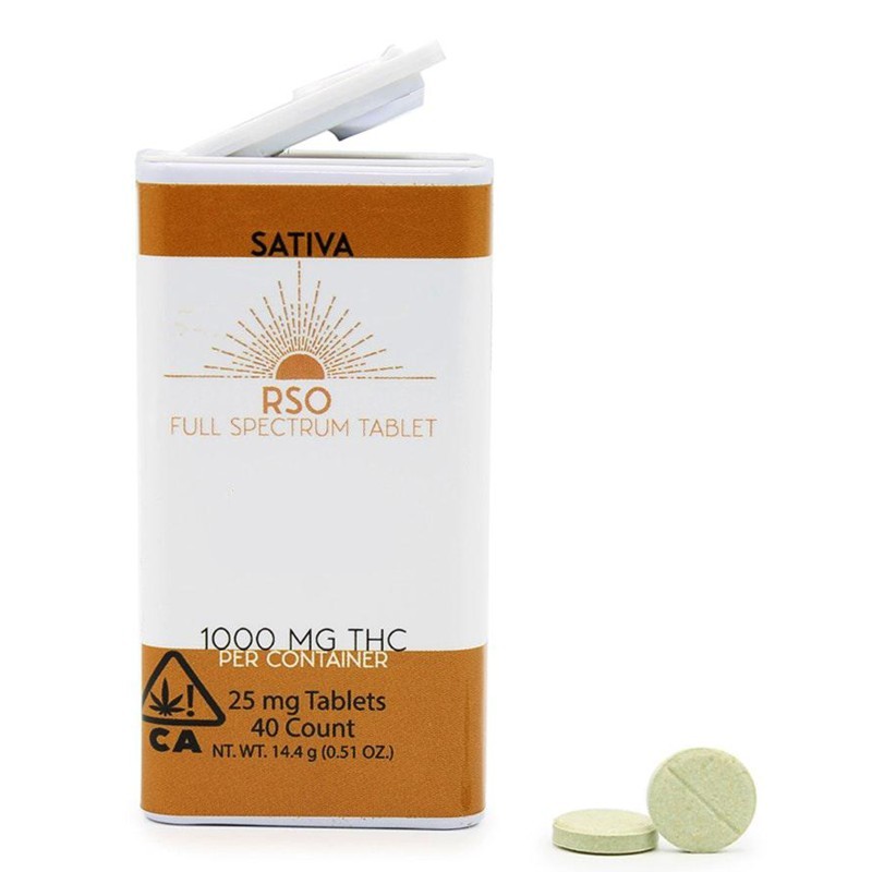 Emerald Bay Durban Poison RSO Tablets (25mg each) 1000mg