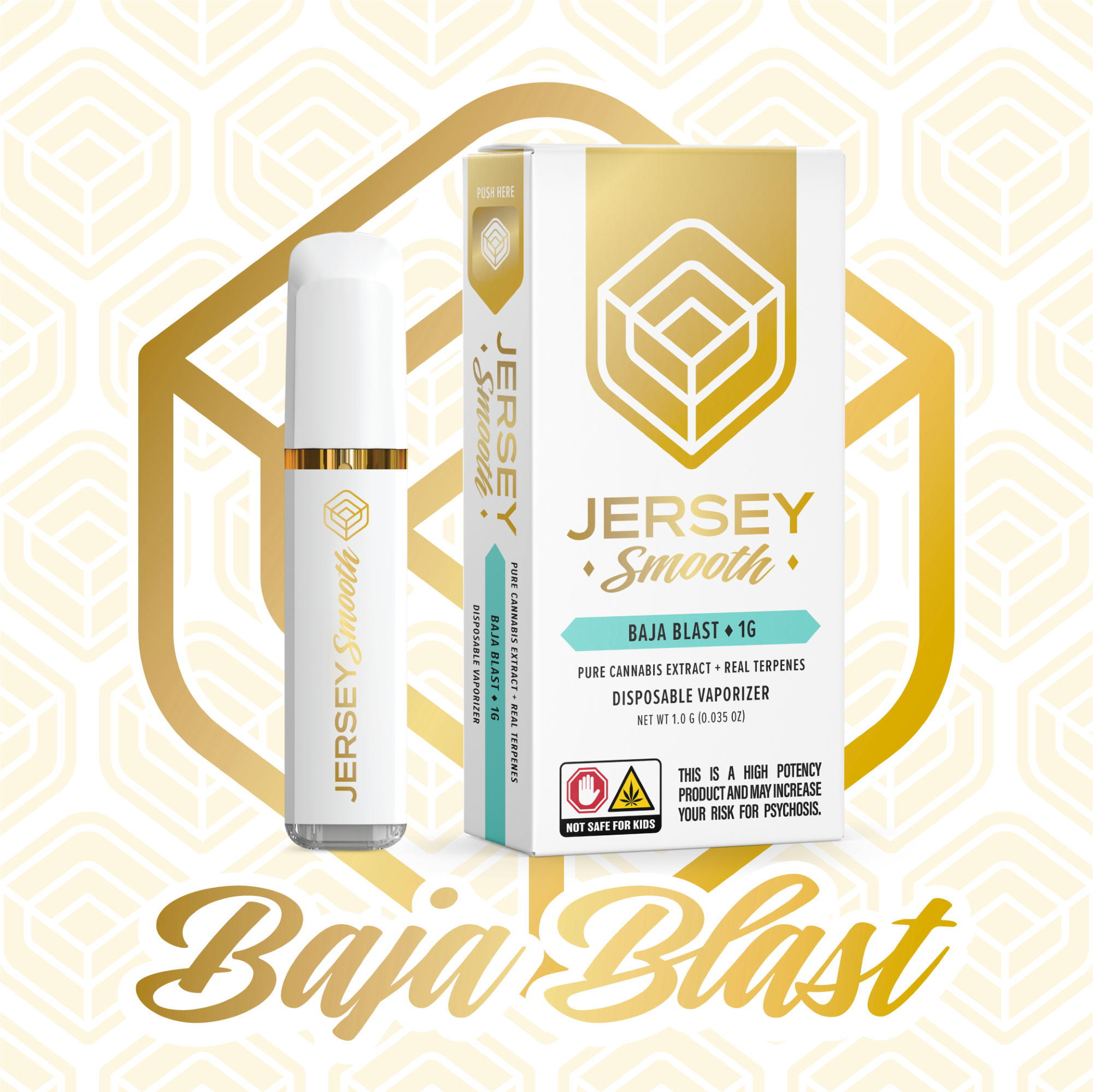 Baja Blast | 1g All-In-One - 1g | Vaporizers | Jersey Smooth