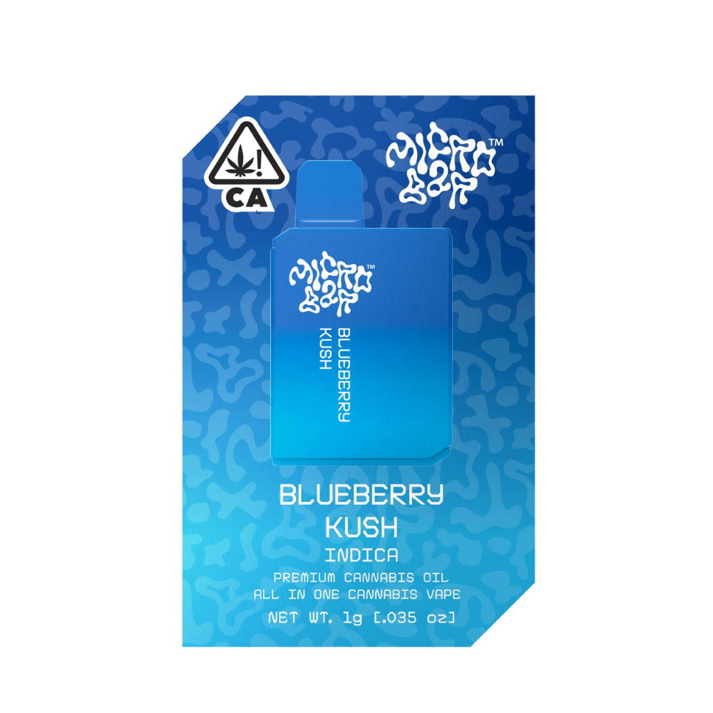 1g Blueberry Kush (Ready-to-Use) - Micro Bar