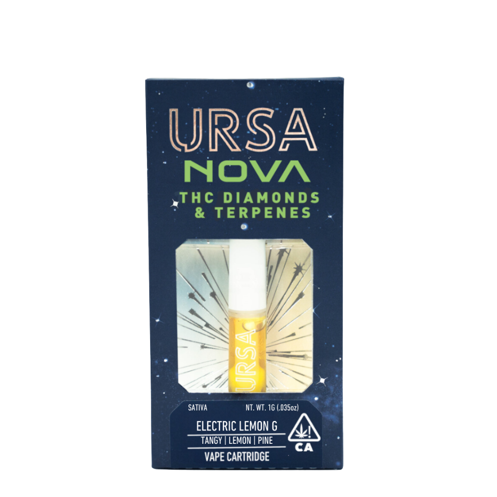 1g Electric Lemon G NOVA Liquid Diamond (510 Thread) - URSA