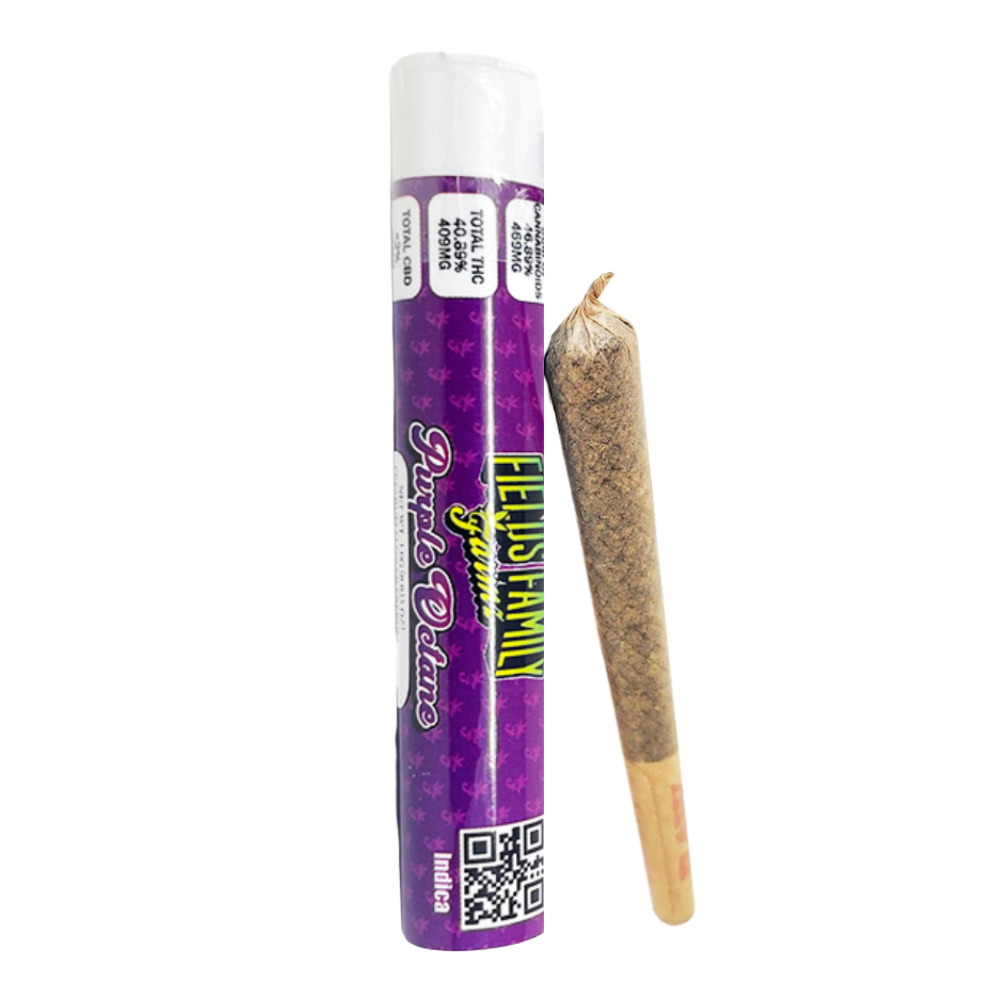 1g Purple Octane Kief Infused Pre-Roll - Field Family Farmz