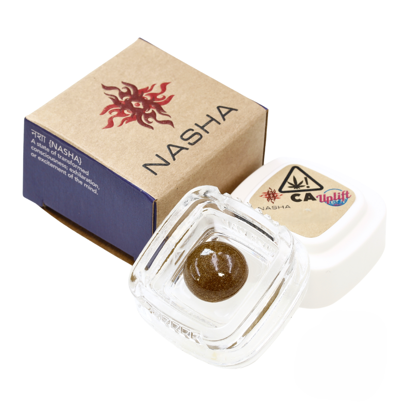 Nasha Clear Water Farms Strawnana (I) Blue Pressed Hash 1.2g