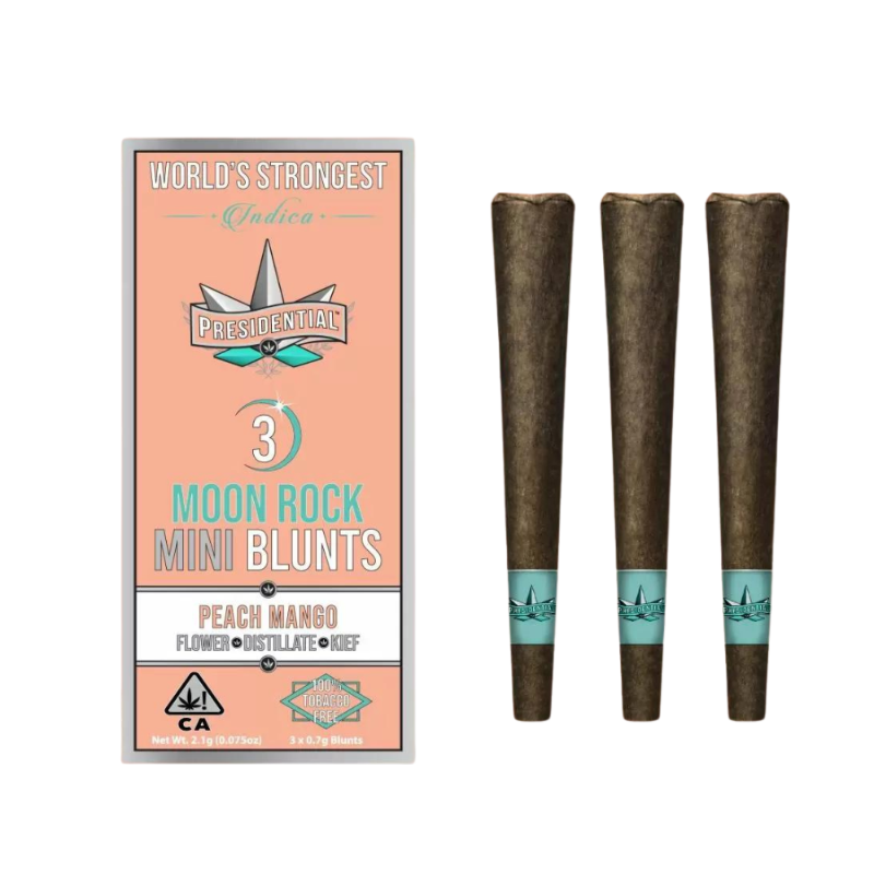Presidential Peach Mango (I/H) Infused Mini Blunt 3pk 2.1g