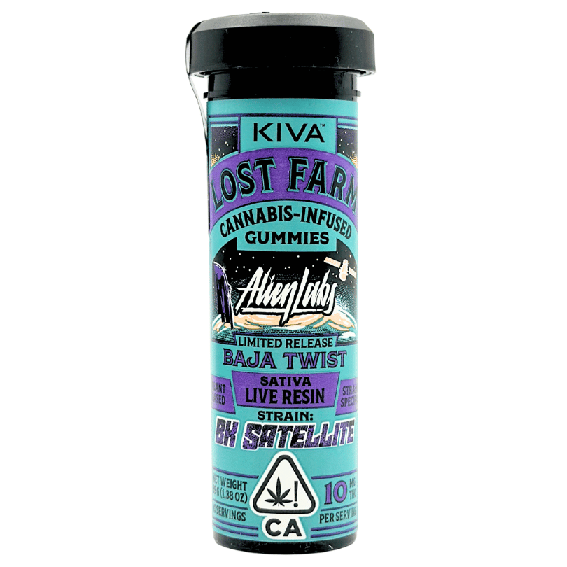 Lost Farm - Gummies - Baja Twist BK Satellite Rosin - 10pk - 100mg