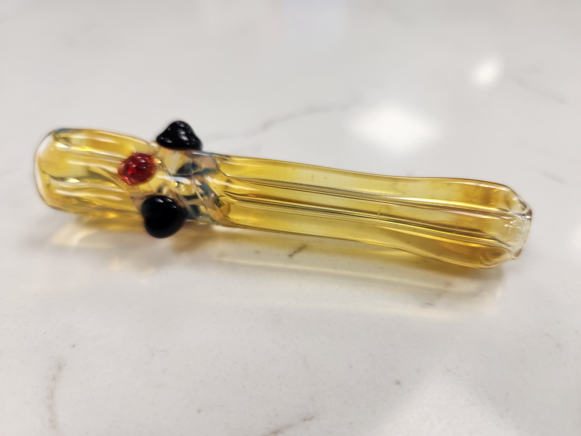 Hand Blown Marbeled Bats