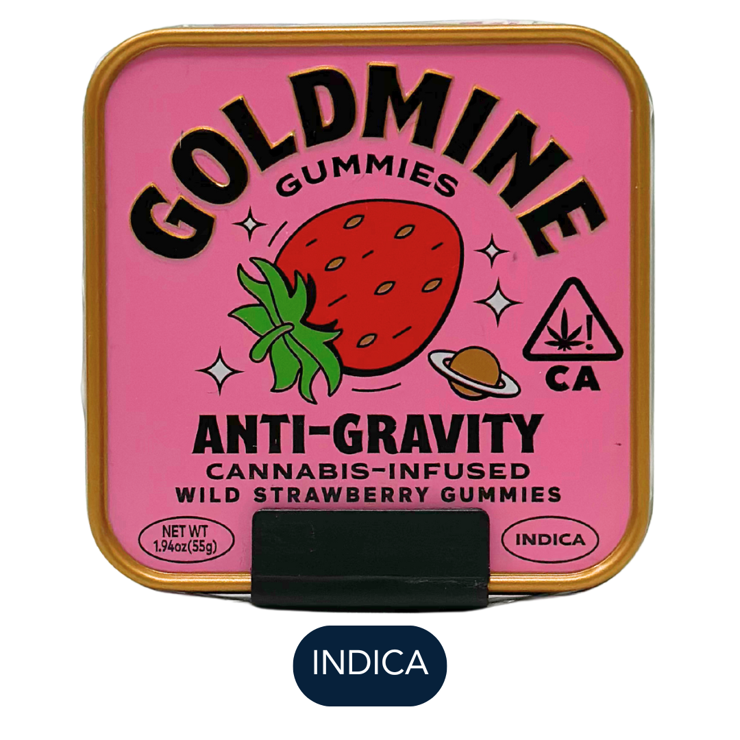 Goldmine Gummies - Anti-Gravity - Wild Strawberry TIN - Gummies - 10pk - 100mg