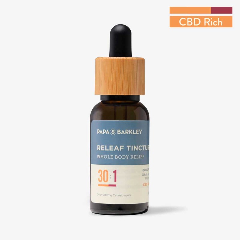 Papa & Barkley - 30:1 CBD:THC - Releaf Tincture - 900mg (30ml bottle)