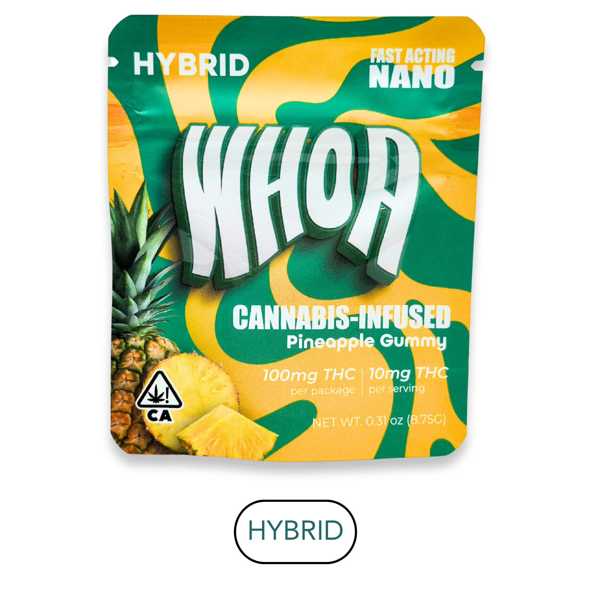 Whoa - Pineapple - Gummies - 100mg - 10pk