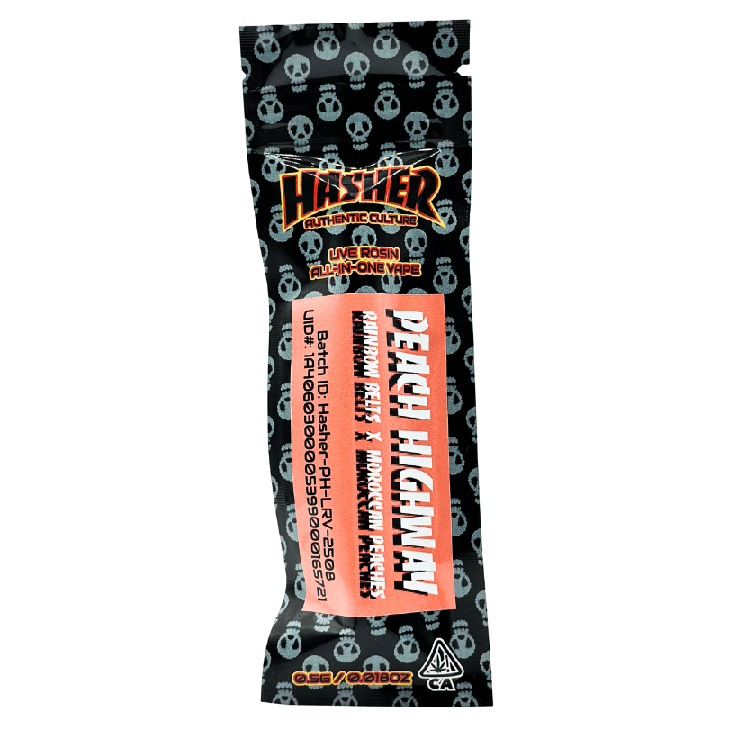 Hasher - Live Rosin - Peach Highway - RTU - 0.5g