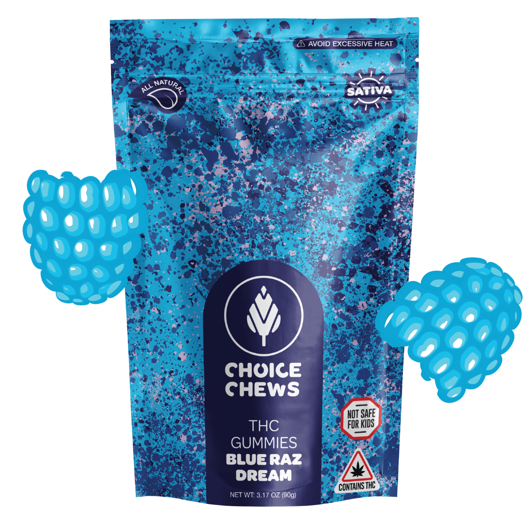 Blue Raz Dream Gummies 20pk | 100mg