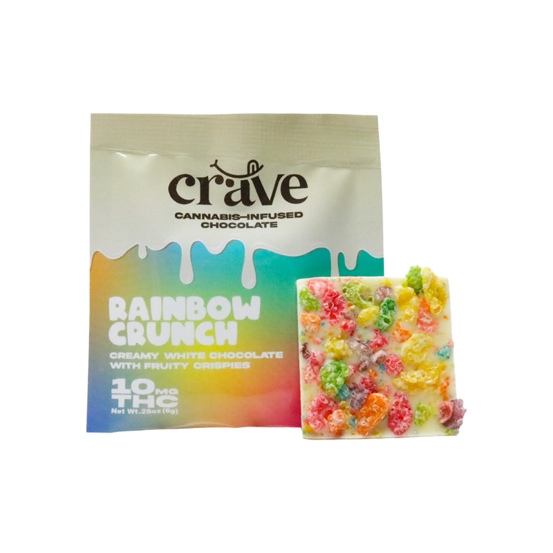 Crave - Mini Rainbow Crunch Chocolate 10mg