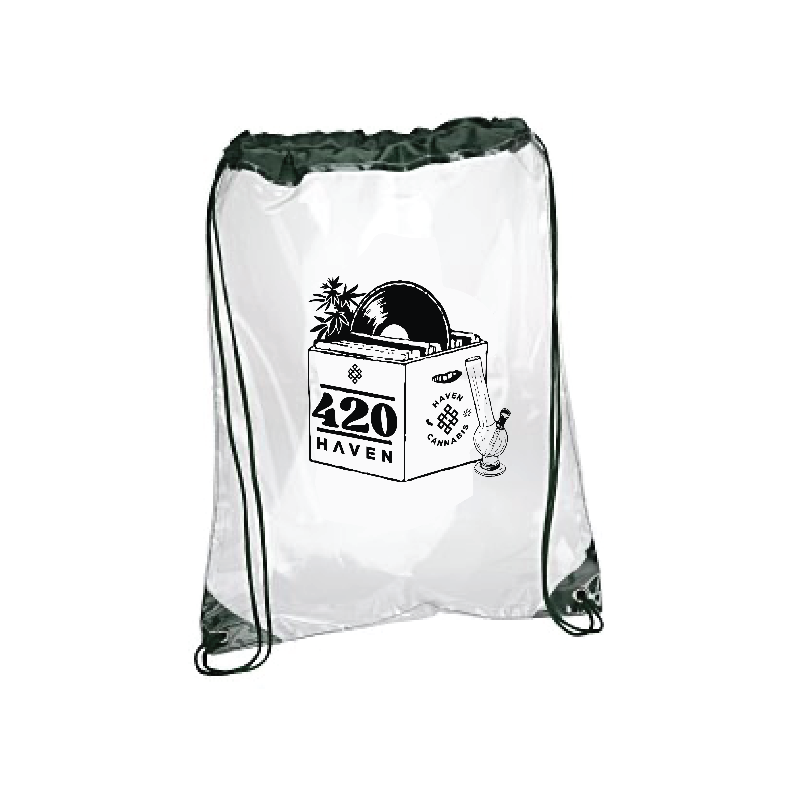 Haven - Clear Sportpack Draw String Bag