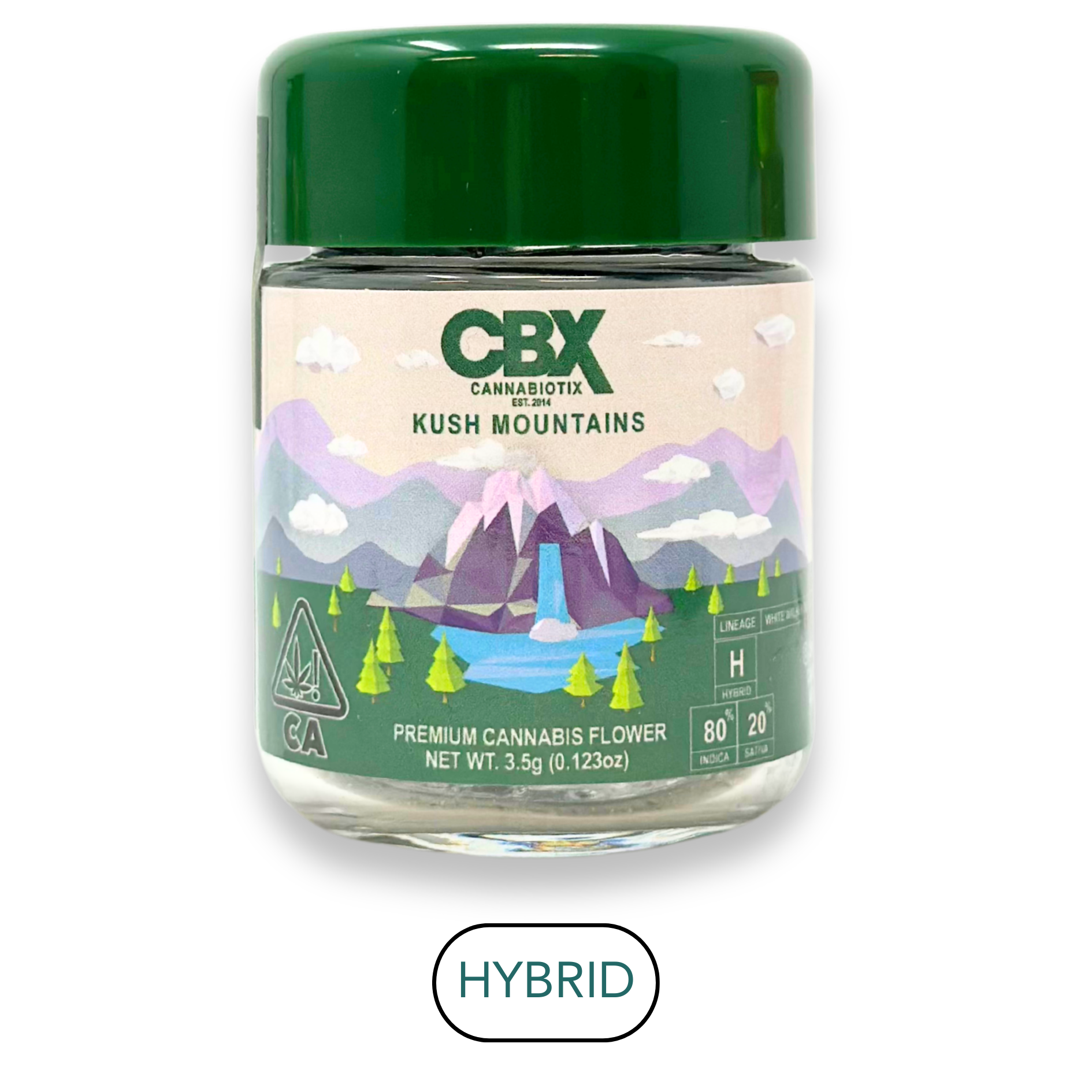 CBX - Kush Mountains - Flower - 3.5g