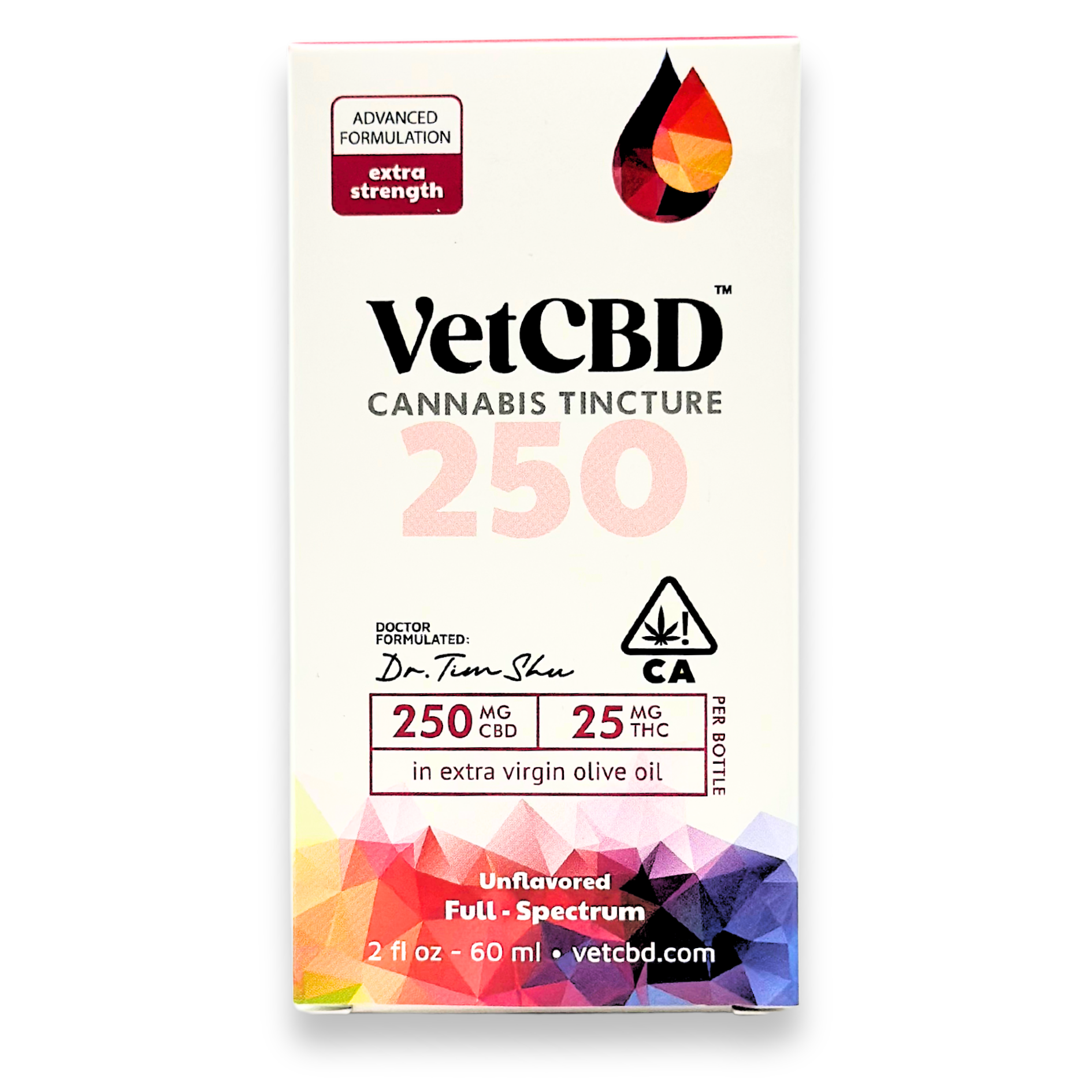 Vet CBD - Extra Strength - Tincture - 250mg - 2oz