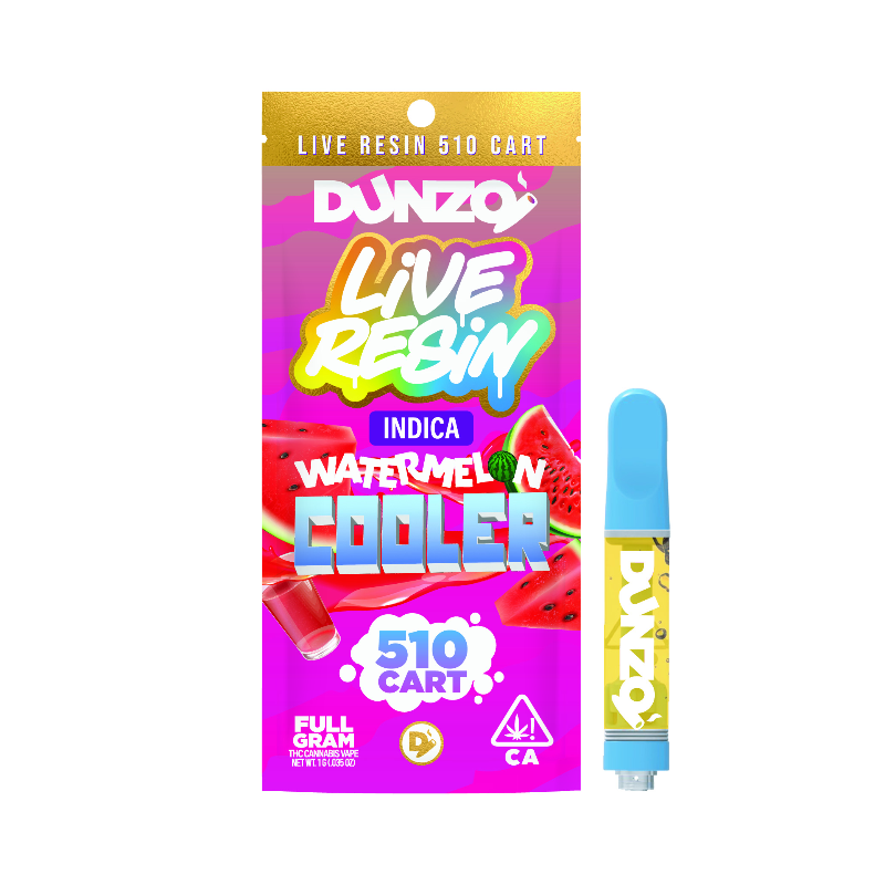 Dunzo - Watermelon Cooler Live Resin Vape 1g