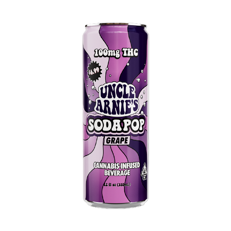 Uncle Arnie's - Grape Soda 12oz 100mg