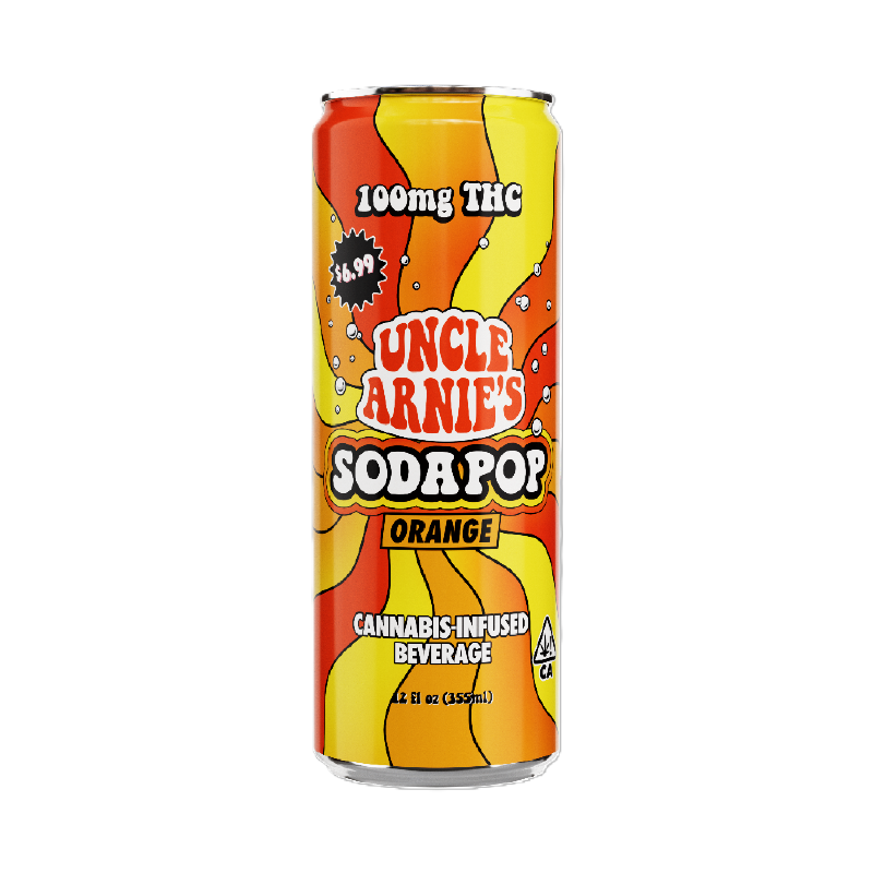 Uncle Arnie's - Orange Soda 12oz 100mg