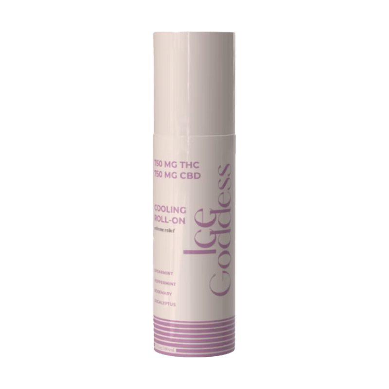 High Gorgeous - Ice Goddess Cooling Roll On 1:1 THC:CBD 750mg