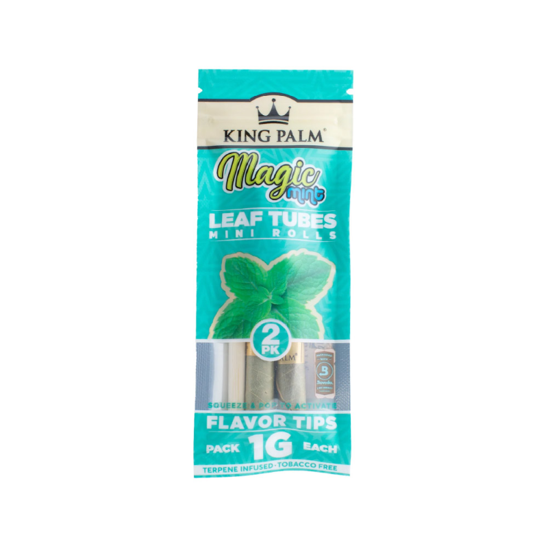 King Palm - Magic Mint Organic Mini Rolls 2pk