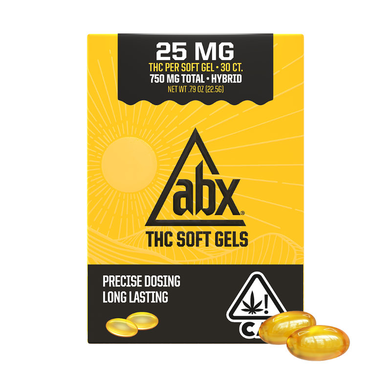 ABX Softgels 25mg 30ct
