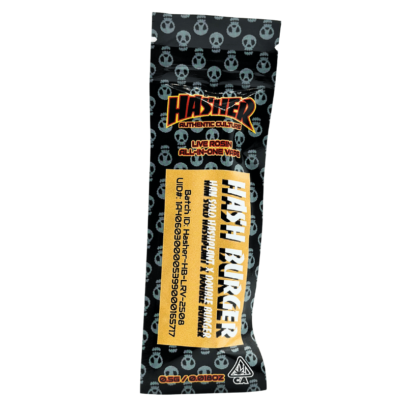 Hasher - Live Rosin - Hash Burger - RTU - 0.5g