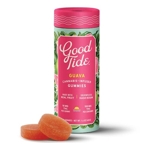 Good Tide | Guava Gummies | Hybrid Rosin | DOH | 10pk | 100mg THC