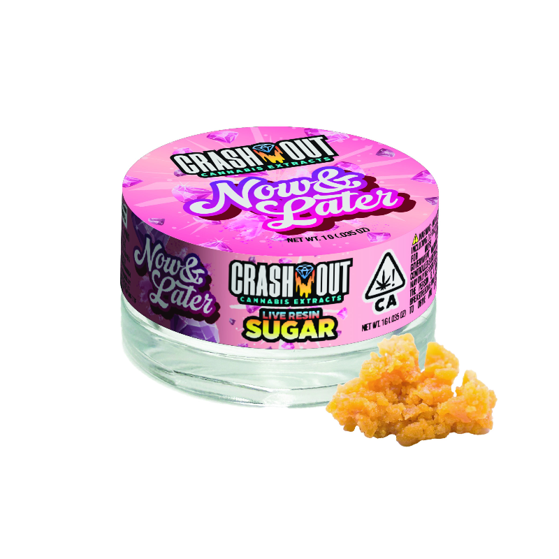 Crash Out - Now & Later Live Resin Sugar 1g