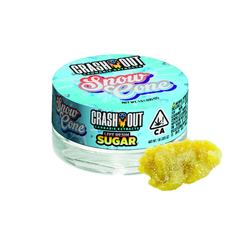 Crash Out - Snowcone Live Resin Sugar 1g