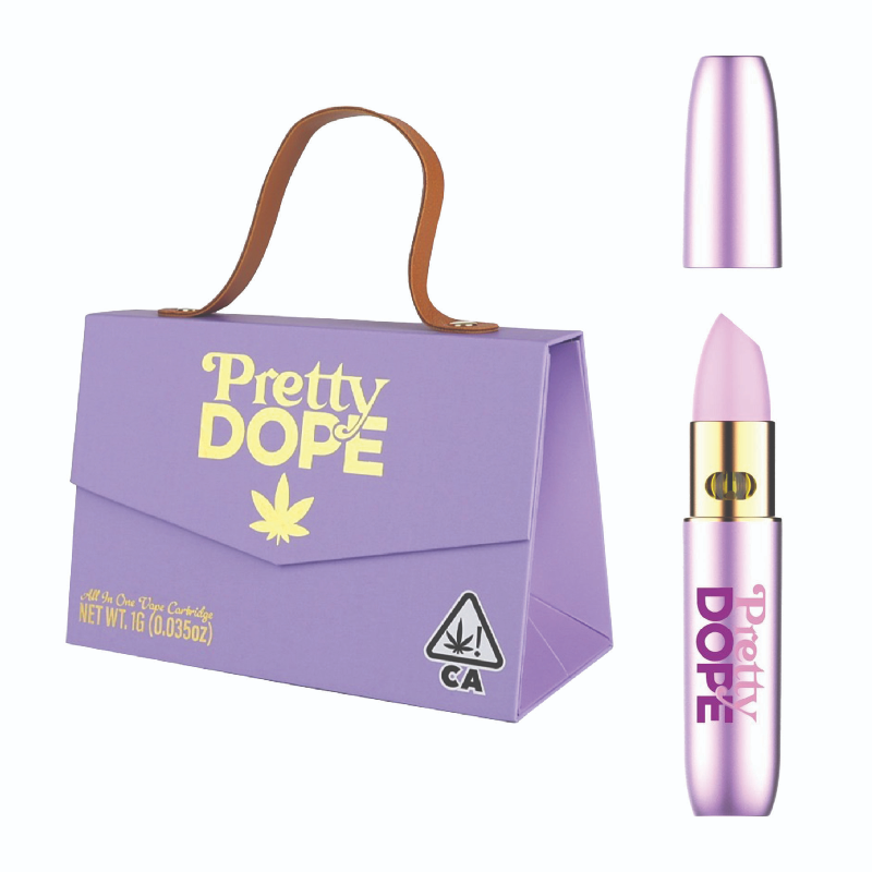 Pretty Dope - Glam Daddy Purple Lipstick Live Resin All-In-One 1g