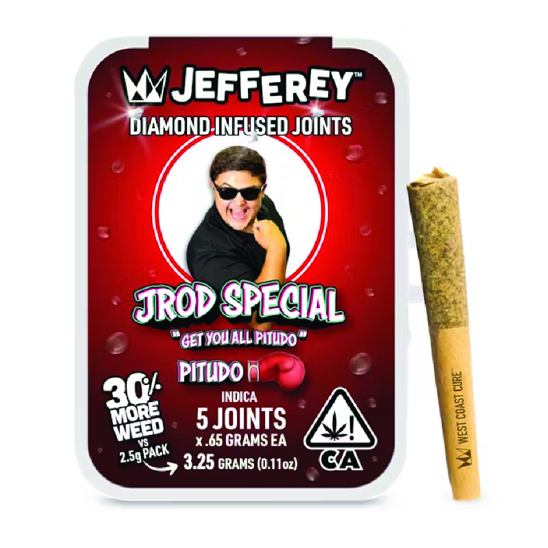 West Coast Cure - Pinche Pitudo Punch Jefferey Infused Preroll 5pk 3.25g