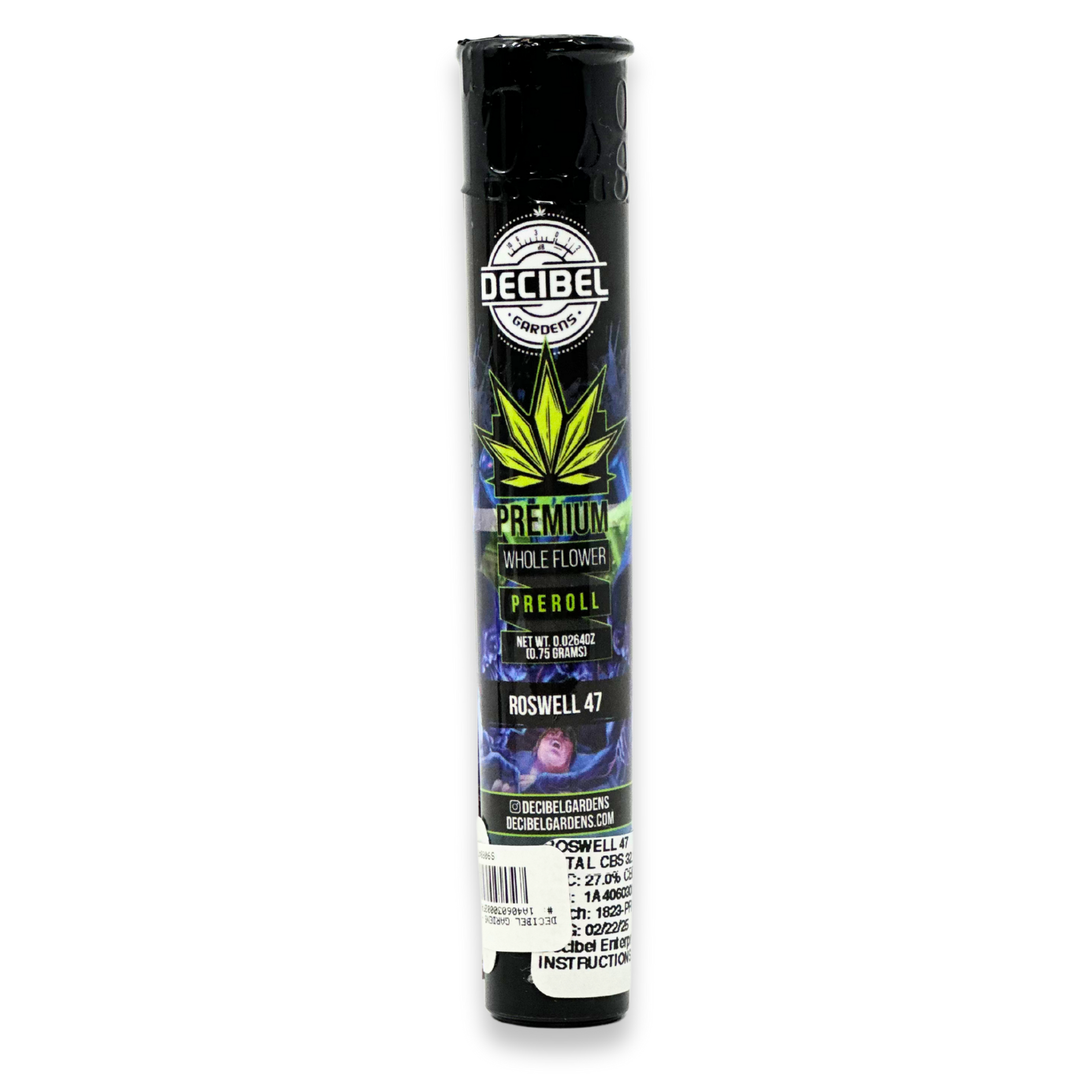 Decibel Gardens - Roswell 47 - Preroll - 0.75g