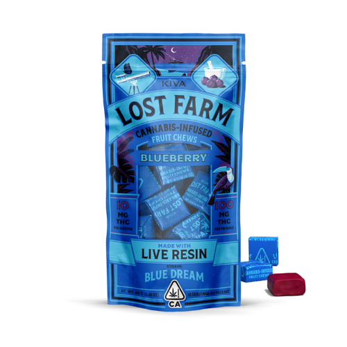 Blueberry x Blue Dream | Live Resin Chews | 100mg