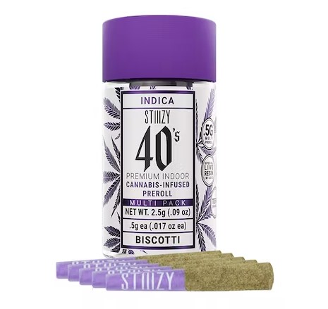 BISCOTTI - 40s PREROLL MULTIPACK .5G