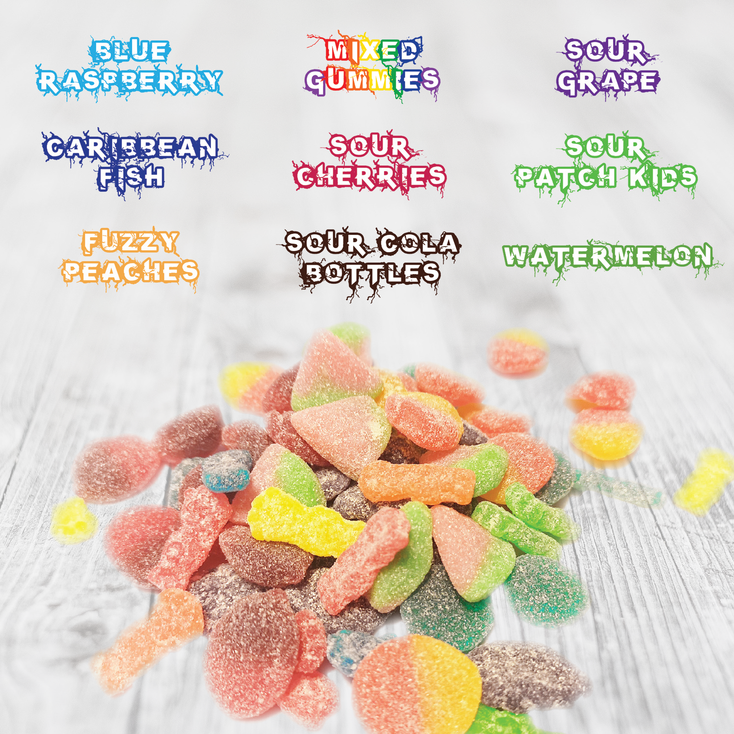 1000mg GUMMIES Gas Gang