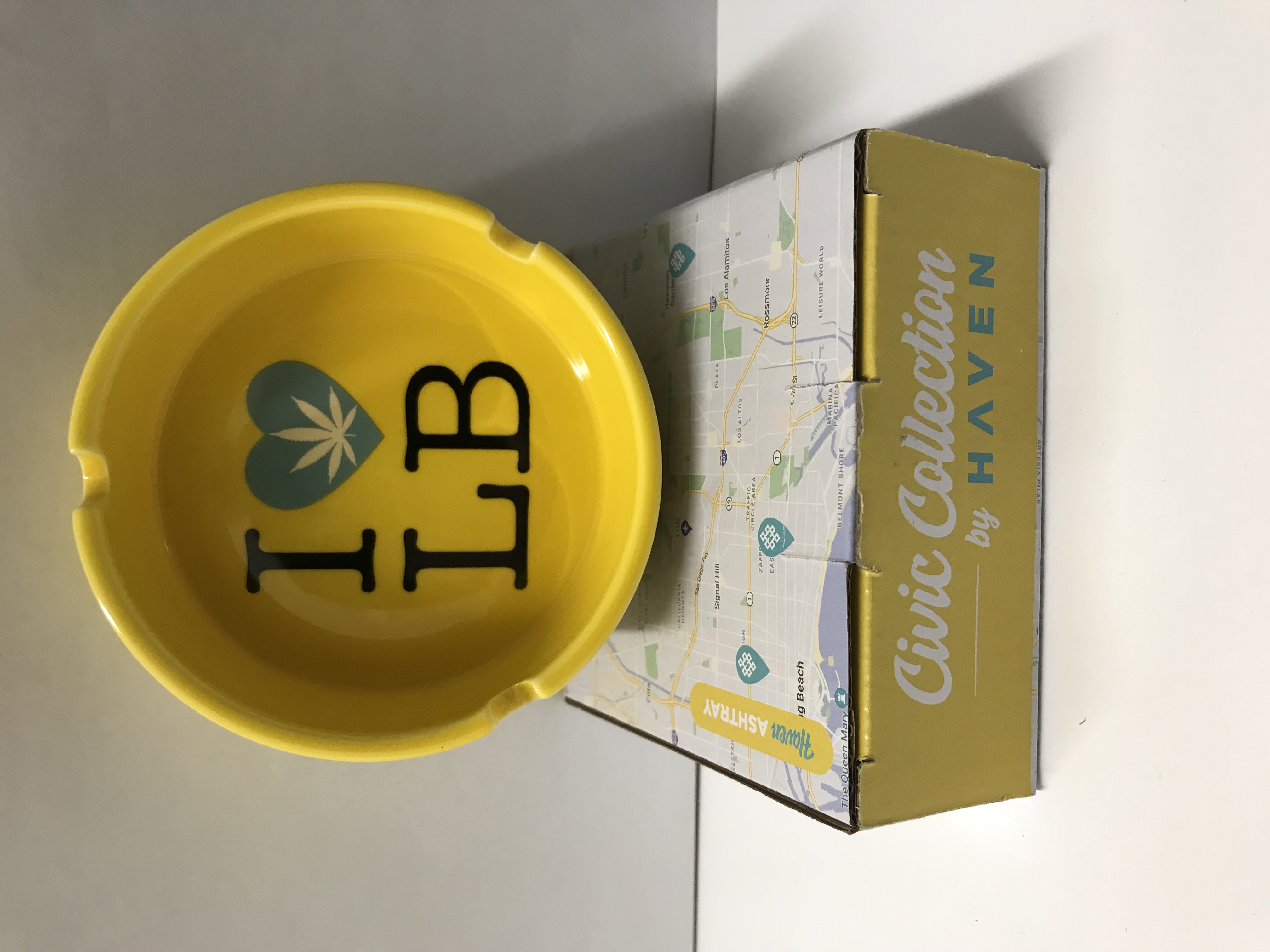 Haven - Civic Collection - I Love Long Beach Ashtray