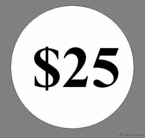 $25