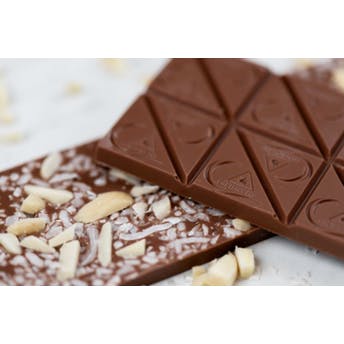 Coast Almond Coconut Sea Salt Chocolate Bar 100mg 20pk (GF)