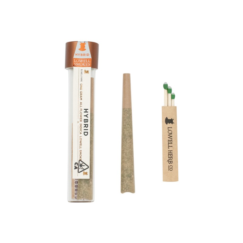 Lowell Herb Co. - Hybrid - Kush Mints - 1g Preroll