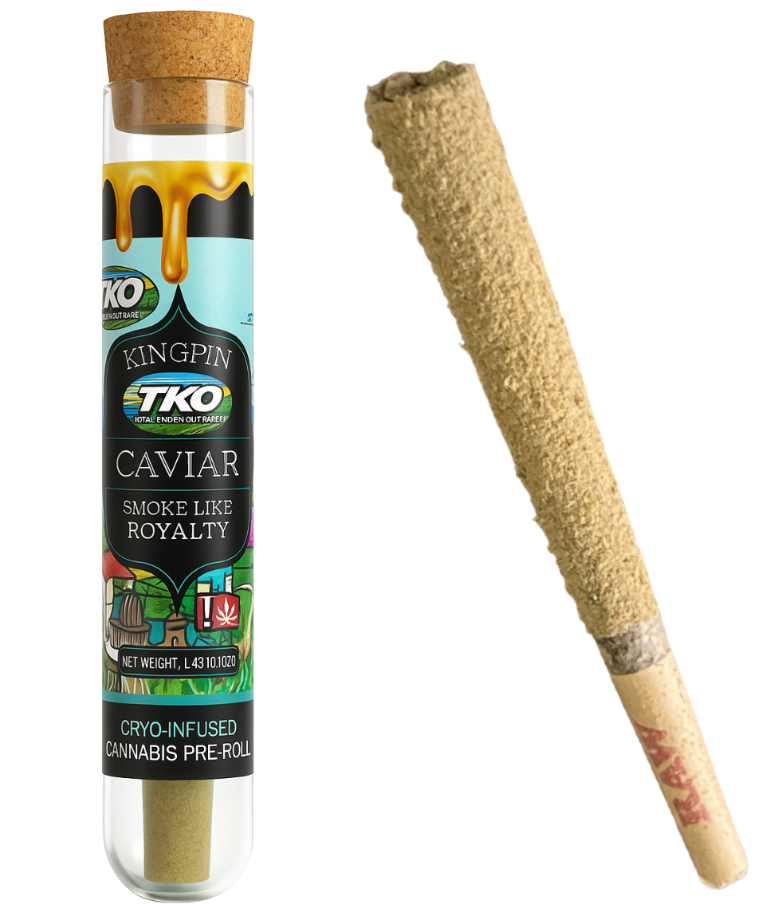 TKO Reserve Lemon Cherry Gelato Caviar Infused Pre-Roll 1.5g