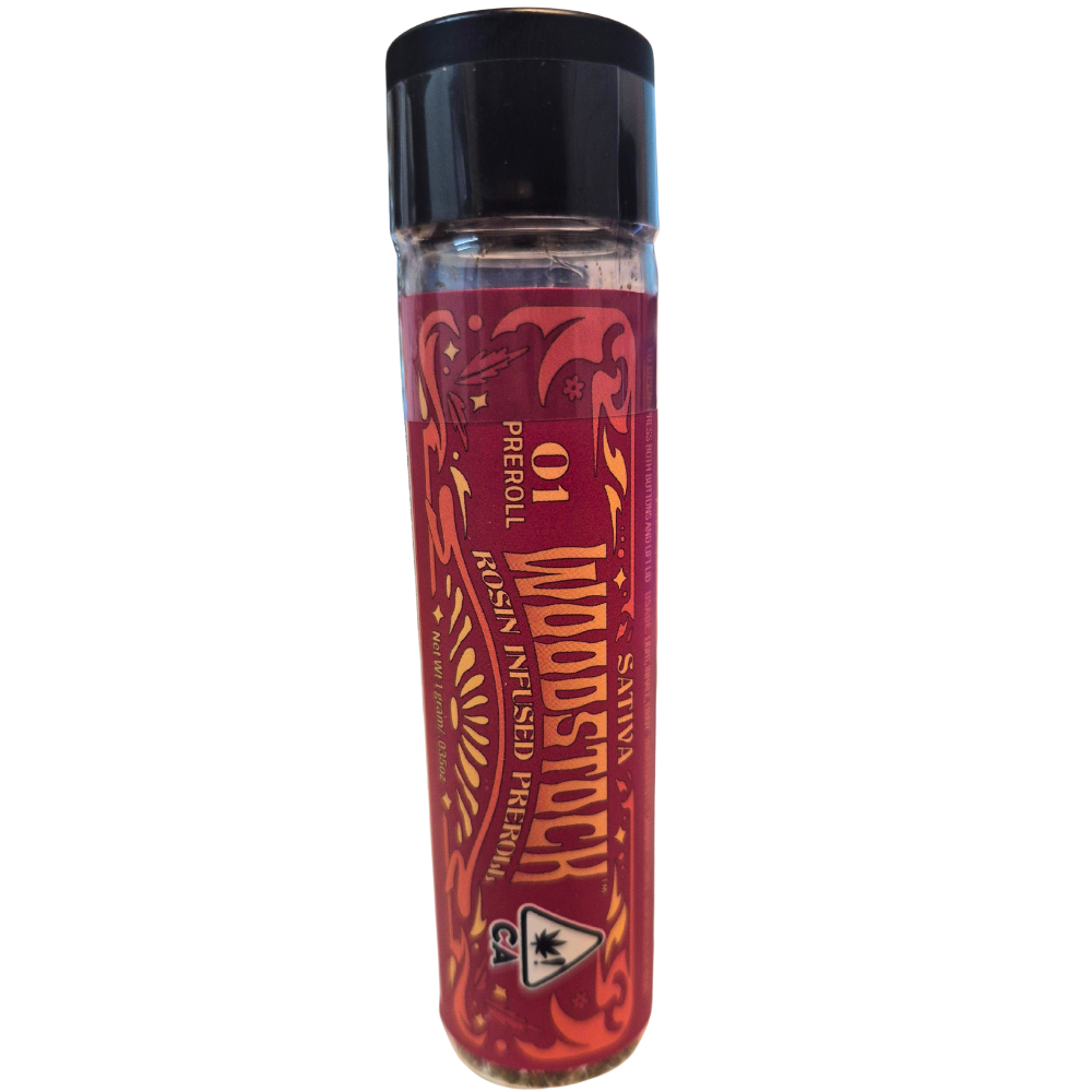 Woodstock Live Rosin Infused Preroll 1g - Passion Fruit (S)