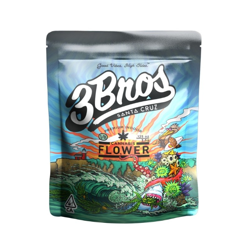 3 Bros Strawberry Gelato (H) Flower 3.5g