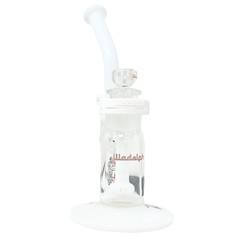 Illadelph Glass - Bubbler Bong Set Pink