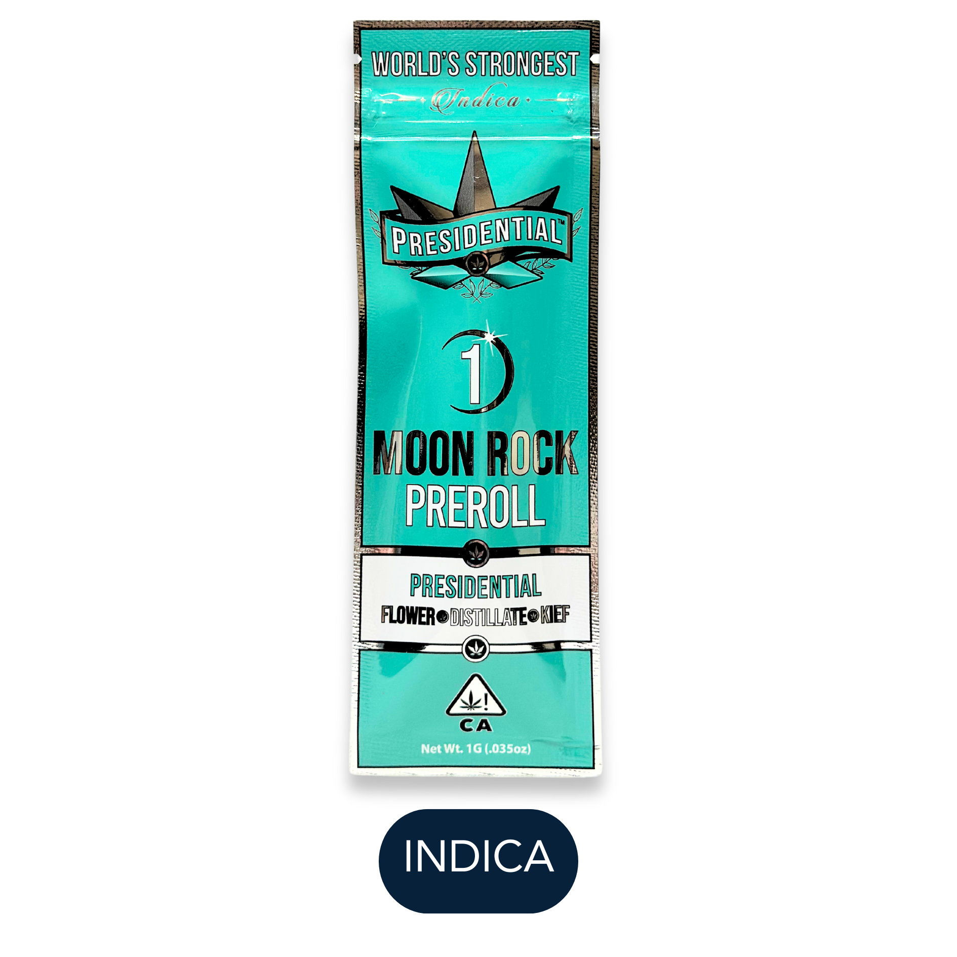 Presidential - Moonrock Preroll - Classic - Infused Preroll - 1.0g