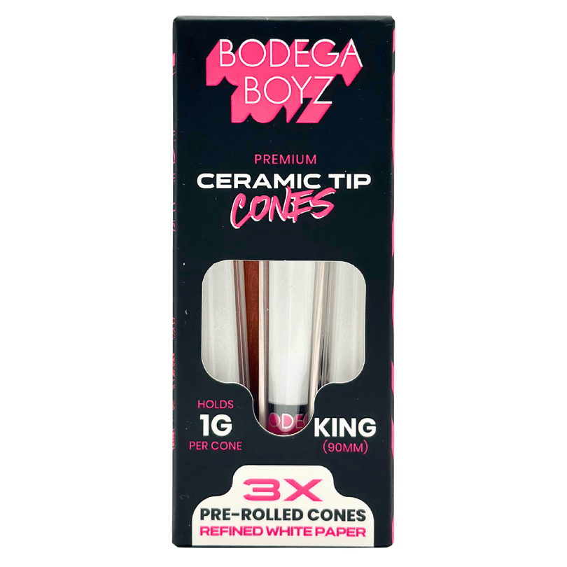 Bodega Boyz - Ceramic Tip Cone 3pk White