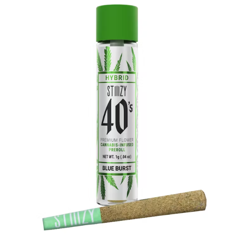 STIIIZY - 40's Preroll - Blue Burst - 1 Gram