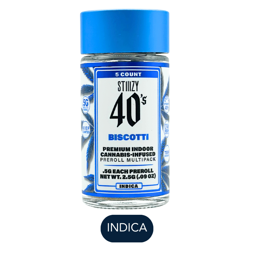 BISCOTTI - 40s PREROLL MULTIPACK .5G